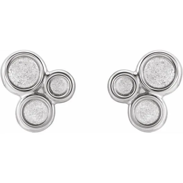 Geometric Earrings Image 2 Hopman Jewelers Elkhart, IN