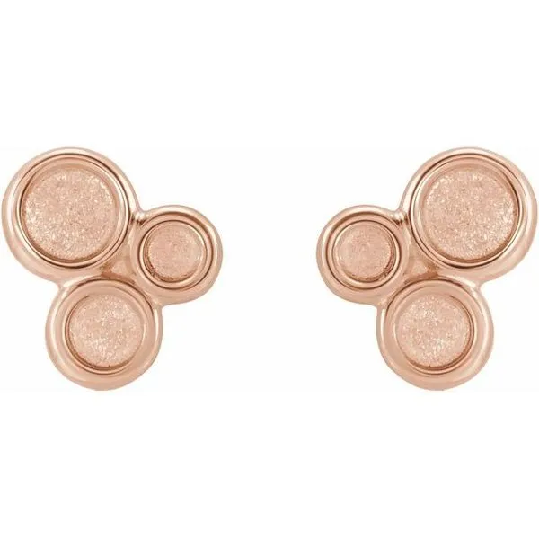 Geometric Earrings Image 2 Rick's Jewelers California, MD