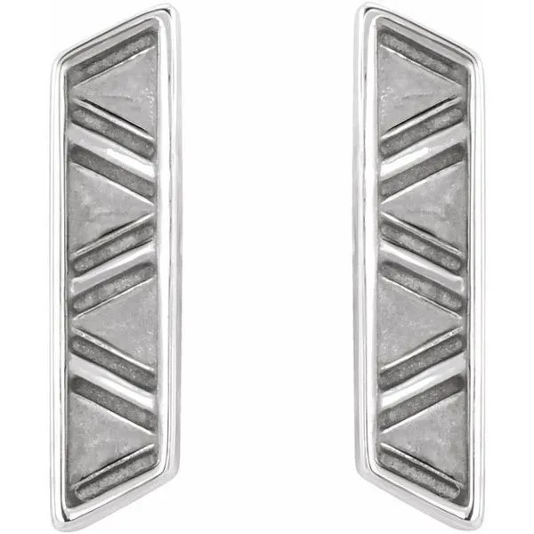 Geometric Earrings Image 2 Hopman Jewelers Elkhart, IN