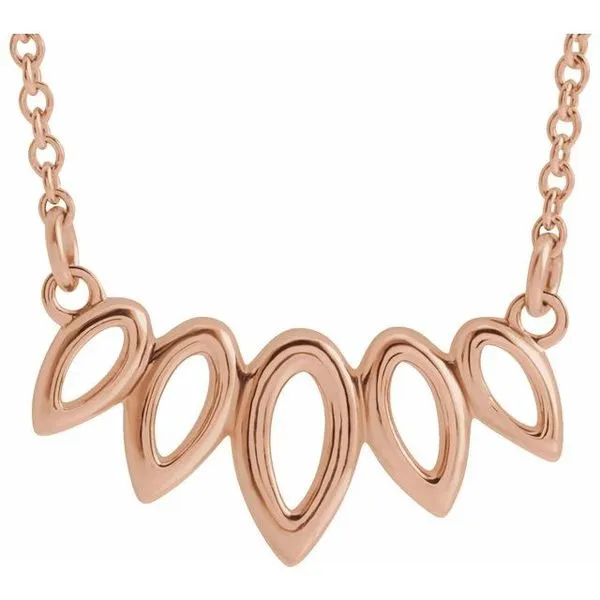 Leaf Necklace Hopman Jewelers Elkhart, IN