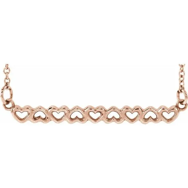 Heart Bar Necklace Henry B. Ball Jewelers Canton, OH