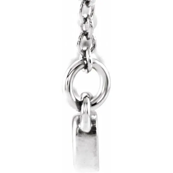 Heart Bar Necklace Image 2 Becky Beck's Jewelry DeKalb, IL