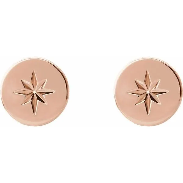 Star Earrings Image 2 J. Meredith Jewelers Delafield, WI