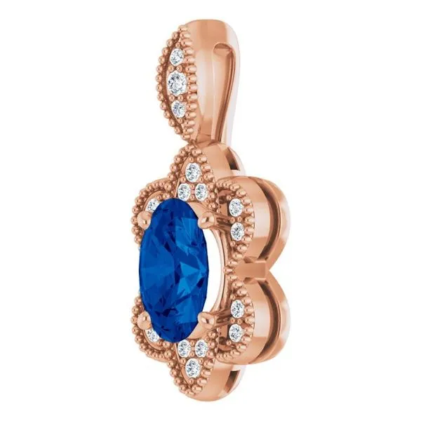 Halo-Style Pendant Image 2 Rasmussen Jewelers Spanish Fork, UT