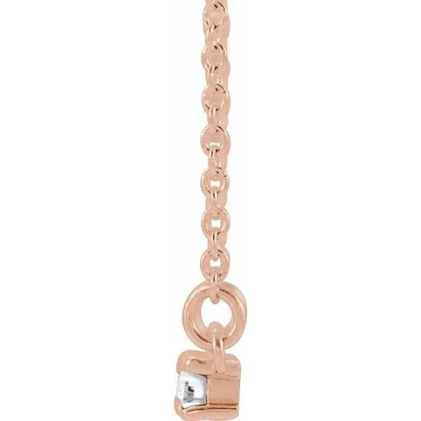 Accented Bar Necklace Image 2 Rasmussen Jewelers Spanish Fork, UT