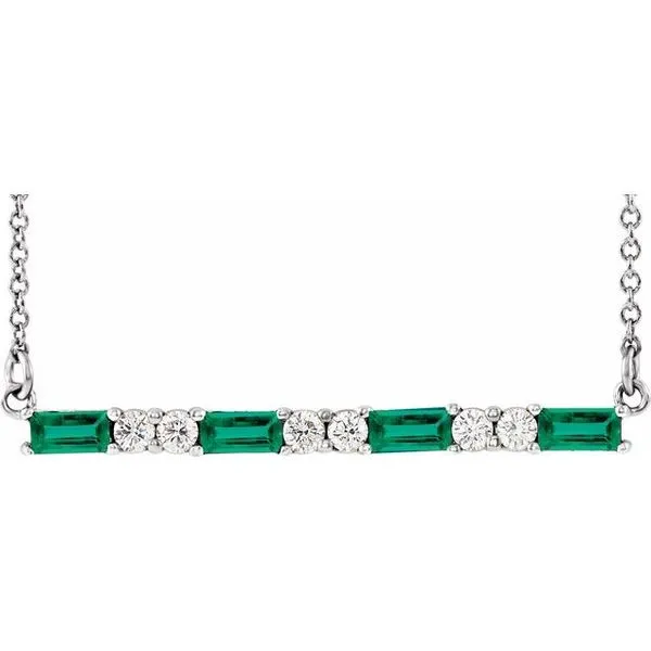 Accented Bar Necklace Rasmussen Jewelers Spanish Fork, UT