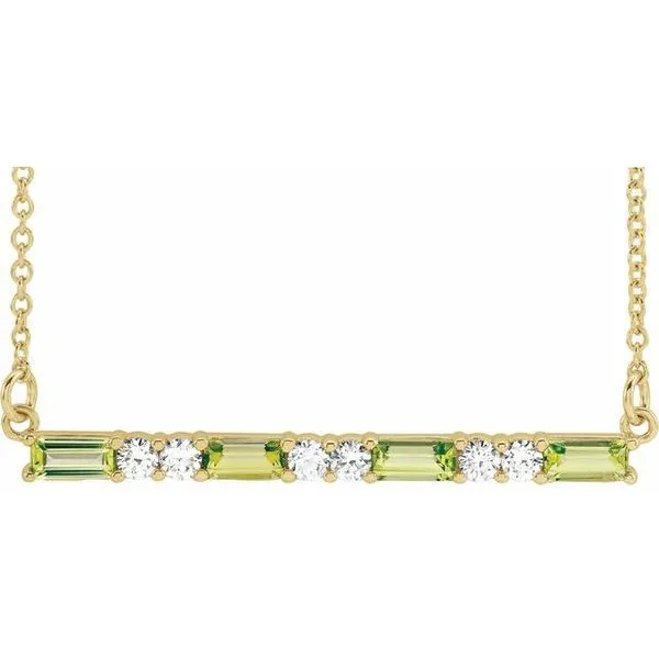 Accented Bar Necklace Rasmussen Jewelers Spanish Fork, UT