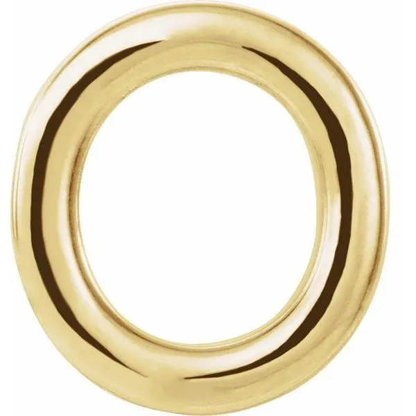 Single Initial Earring Colonial Jewelers of Easton Easton, MD