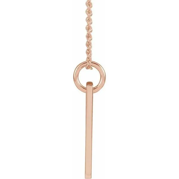 Accented Cross Bar Necklace Image 2 Arnold's Jewelry and Gifts Logansport, IN