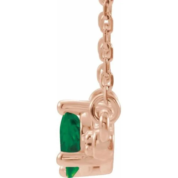 Accented Bar Necklace Image 2 Comstock Jewelers Edmonds, WA