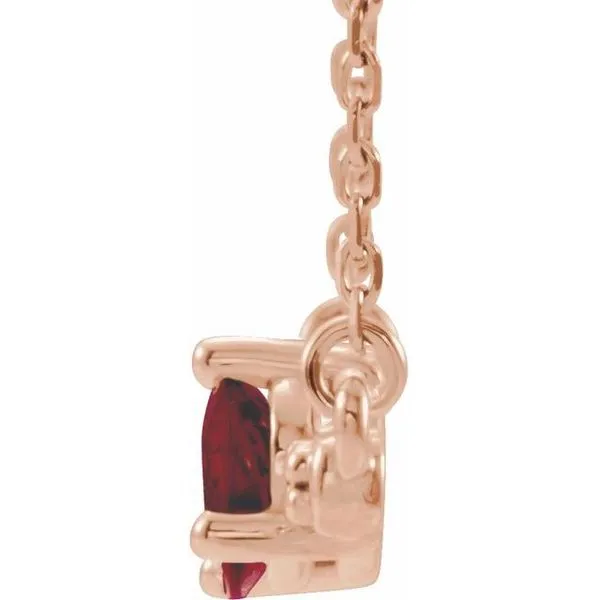 Accented Bar Necklace Image 2 M. J. Thomas Jewelers, Ltd. Stratford, CT