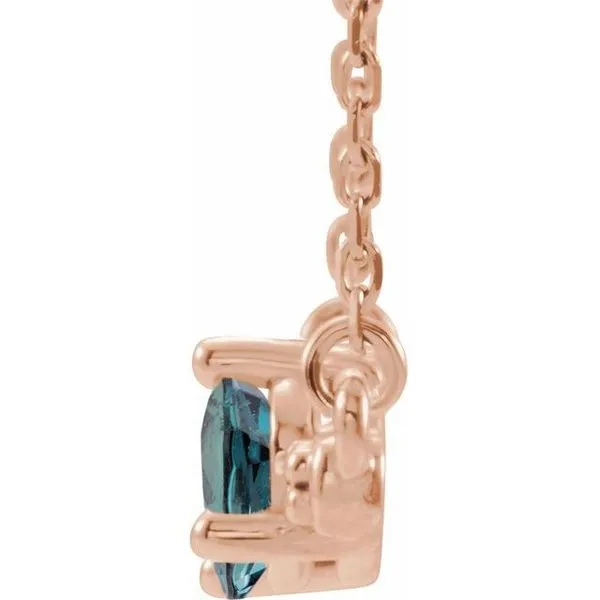 Accented Bar Necklace Image 2 Boyd Jewelers Wesley Chapel, FL