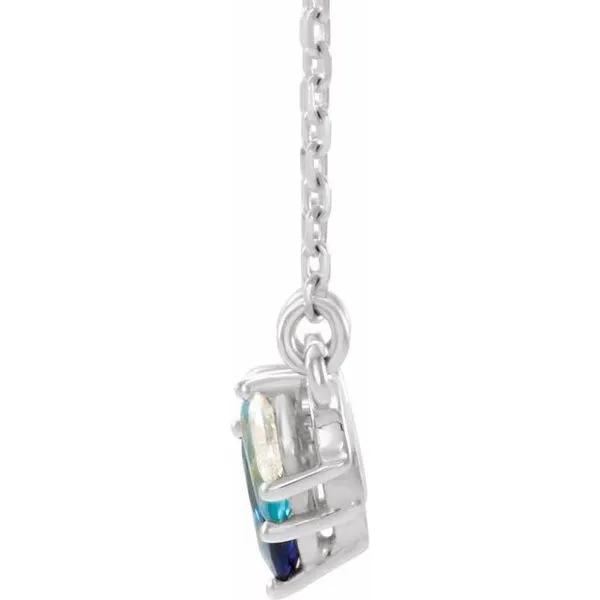 Curved Bar Necklace Image 2 Boyd Jewelers Wesley Chapel, FL