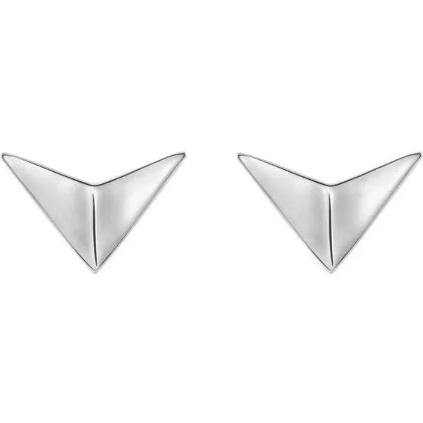 Geometric Earrings Image 2 Hopman Jewelers Elkhart, IN