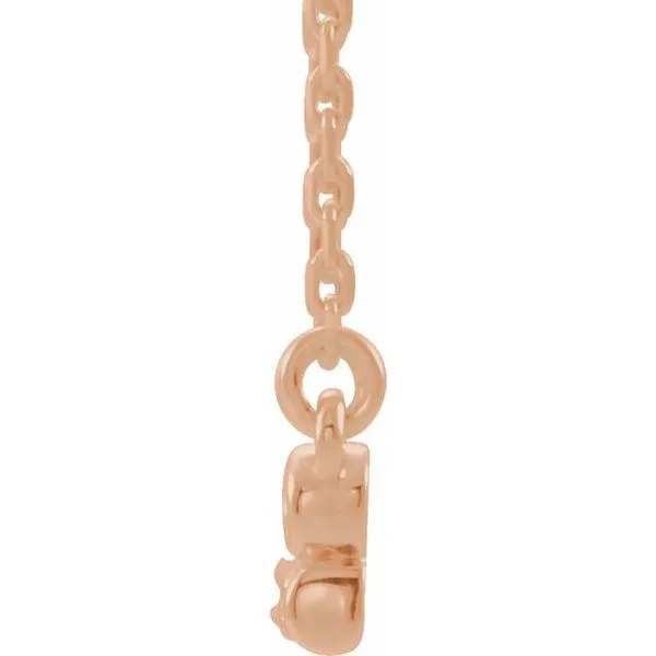 Infinity-Inspired Bar Necklace Image 2 Arnold's Jewelry and Gifts Logansport, IN