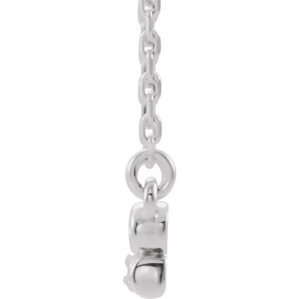 Infinity-Inspired Bar Necklace Image 2 Moseley Diamond Showcase Inc Lexington, SC