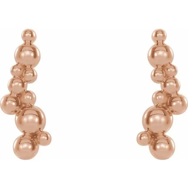 Beaded Ear Climbers Image 2 Rasmussen Jewelers Spanish Fork, UT