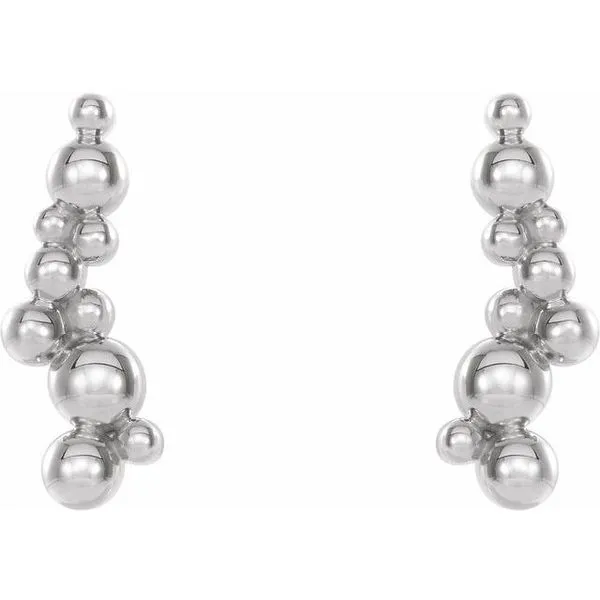 Beaded Ear Climbers Image 2 Jim's Jewelers Tyler, TX