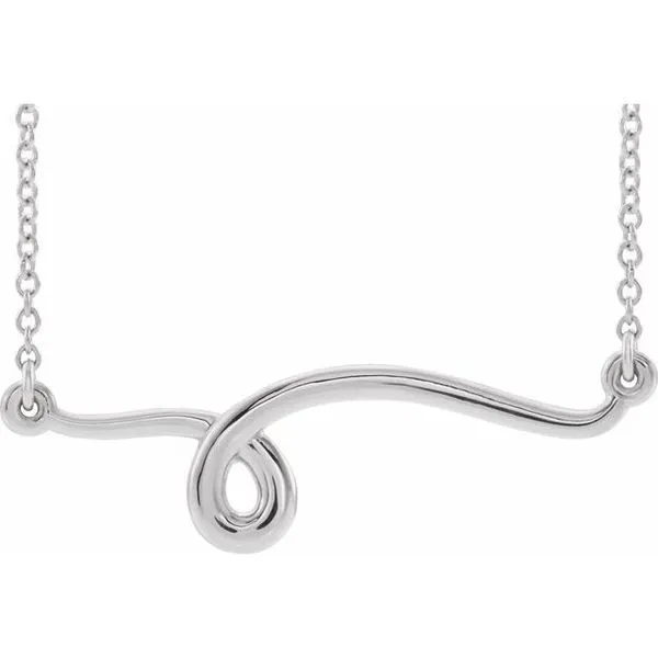 Freeform Bar Necklace Hopman Jewelers Elkhart, IN