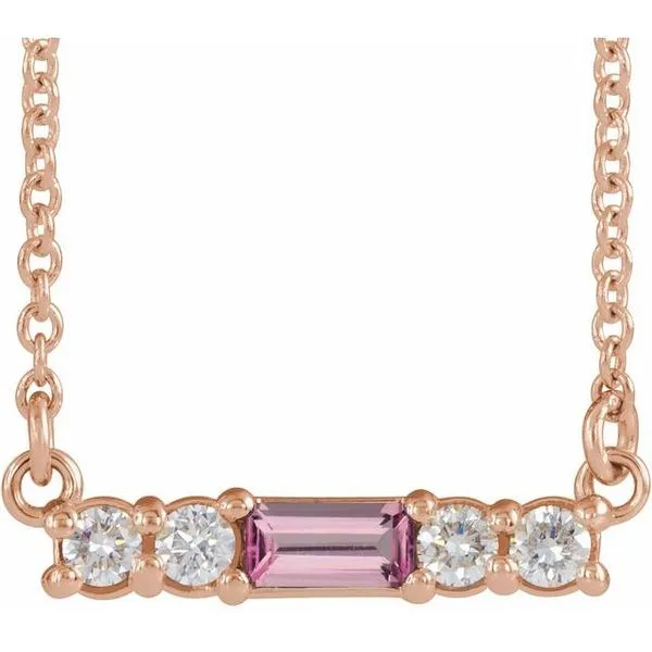 Accented Bar Necklace Arnold's Jewelry and Gifts Logansport, IN