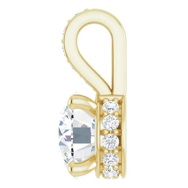 Accented Pendant Image 3 James & Williams Jewelers Berwyn, IL