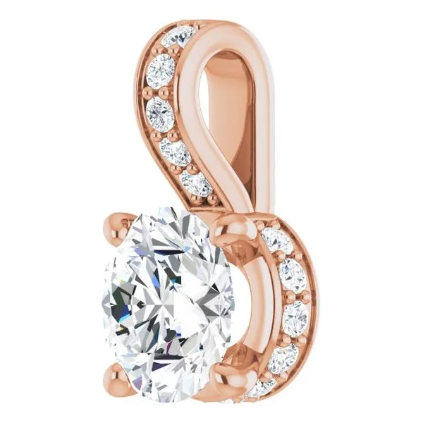 Accented Pendant Image 2 James & Williams Jewelers Berwyn, IL