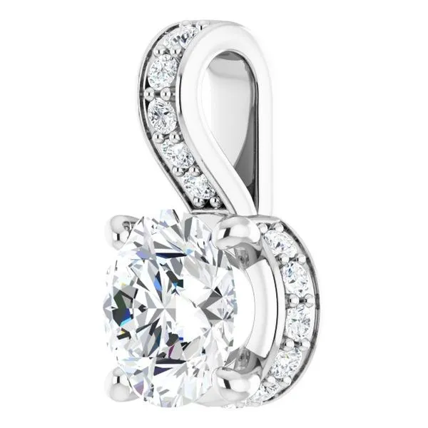 Accented Pendant Image 2 Hopman Jewelers Elkhart, IN