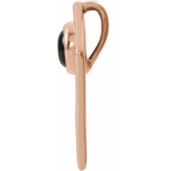 Cabochon Pyramid Pendant Image 2 Cherry Street Jewelers Tulsa, OK