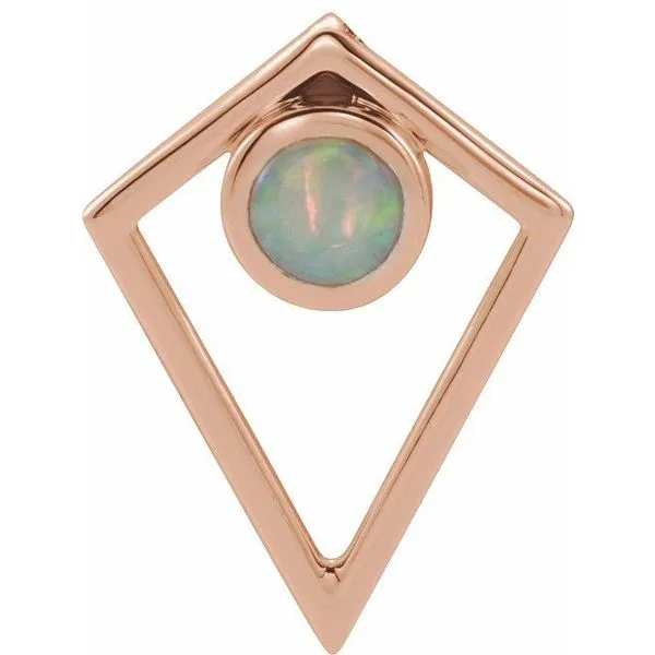 Cabochon Pyramid Pendant Delfine's Jewelry Charleston, WV