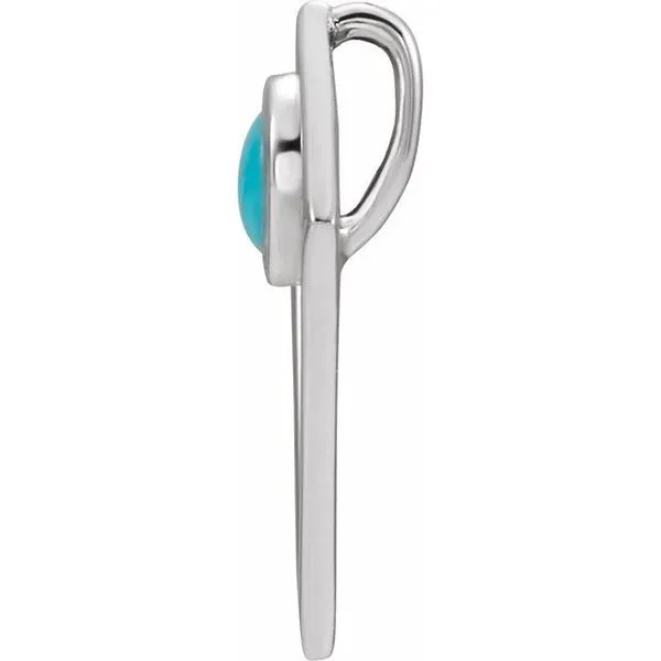 Cabochon Pyramid Pendant Image 2 Diny's Jewelers Middleton, WI