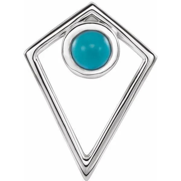 Cabochon Pyramid Pendant J. Meredith Jewelers Delafield, WI