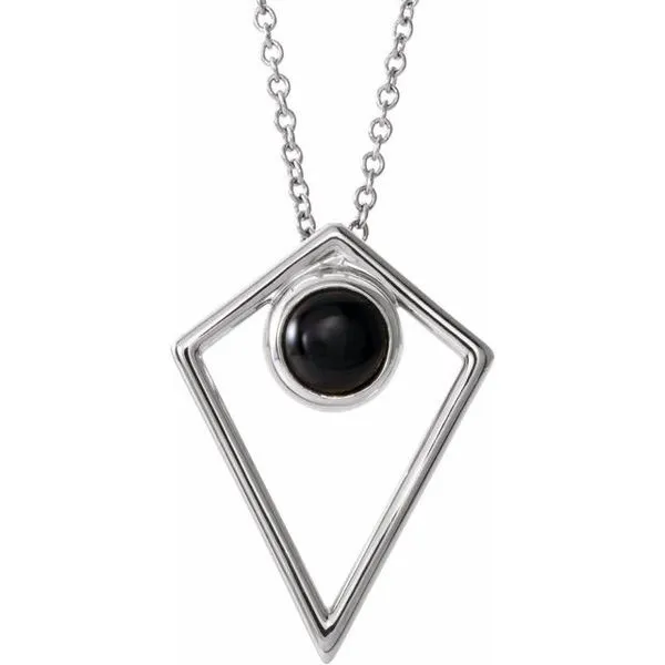Cabochon Pyramid Necklace Hopman Jewelers Elkhart, IN