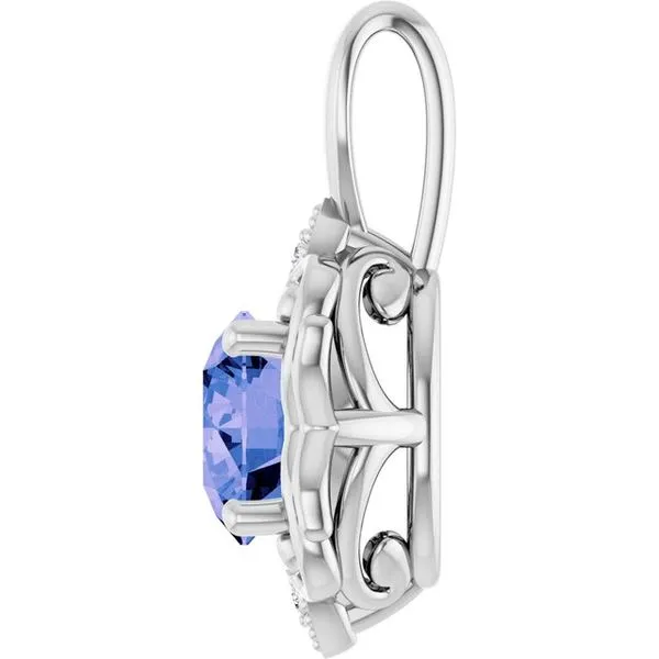 Accented Pendant Image 3 Cherry Street Jewelers Tulsa, OK