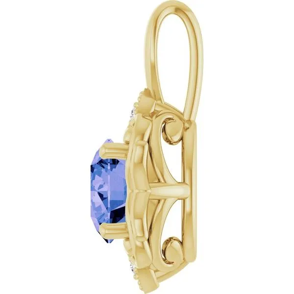 Accented Pendant Image 3 Rasmussen Jewelers Spanish Fork, UT