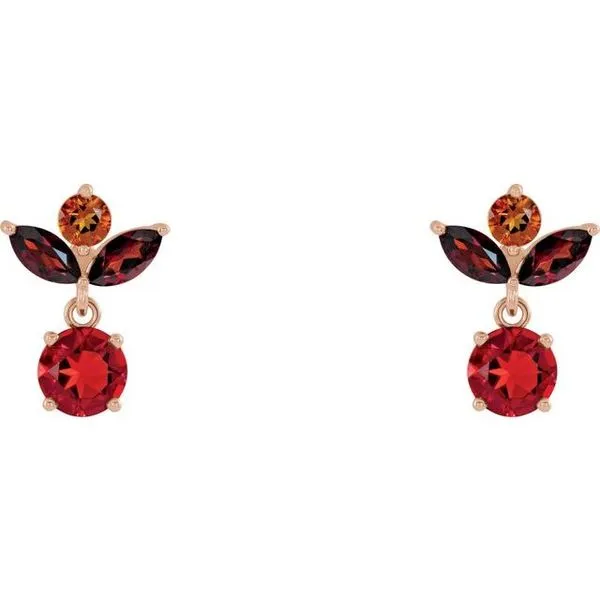 Multi-Shape Earrings Image 2 Hopman Jewelers Elkhart, IN