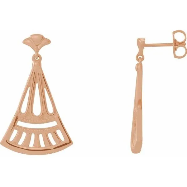 Vintage-Inspired Dangle Earrings Delfine's Jewelry Charleston, WV