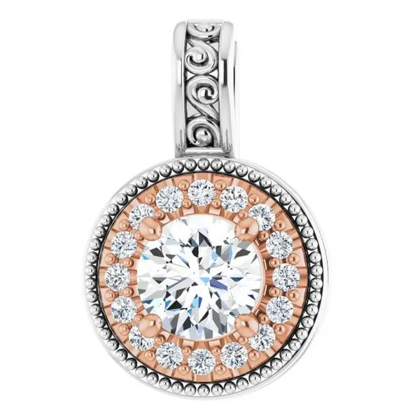 Halo-Style Pendant Smith Jewelers Franklin, VA