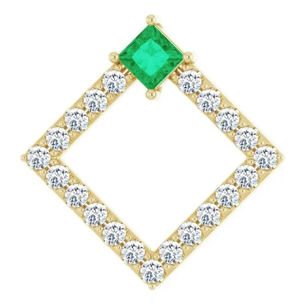 Accented Geometric Pendant Hopman Jewelers Elkhart, IN