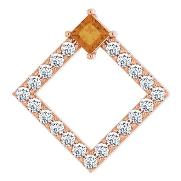 Accented Geometric Pendant Rasmussen Jewelers Spanish Fork, UT