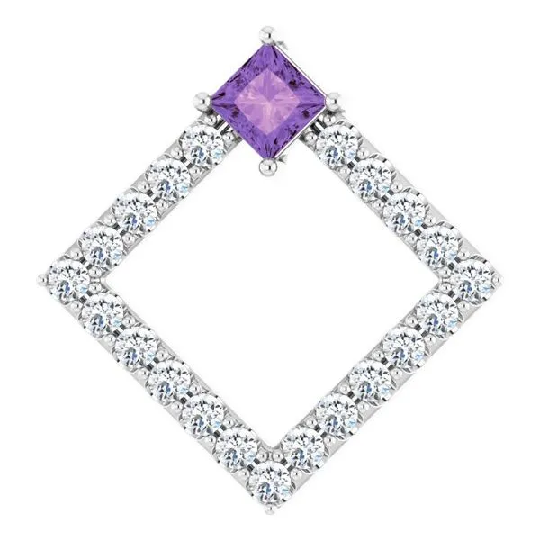 Accented Geometric Pendant Rasmussen Jewelers Spanish Fork, UT