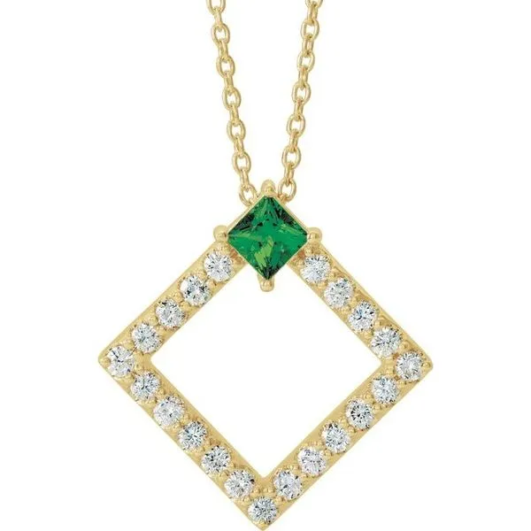 Accented Geometric Necklace Rasmussen Jewelers Spanish Fork, UT