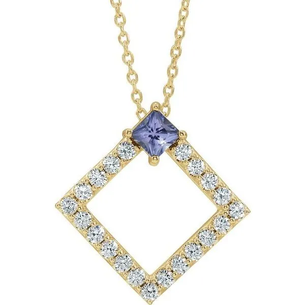 Accented Geometric Necklace Rasmussen Jewelers Spanish Fork, UT