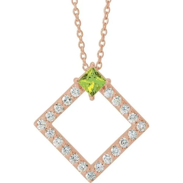 Accented Geometric Necklace Rasmussen Jewelers Spanish Fork, UT