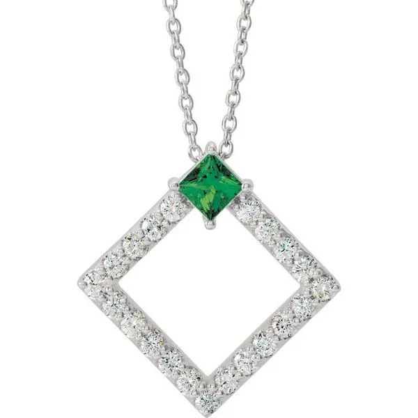 Accented Geometric Necklace Rasmussen Jewelers Spanish Fork, UT