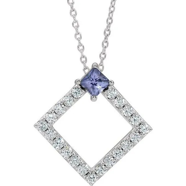 Accented Geometric Necklace Woelk's House of Diamonds Russell, KS