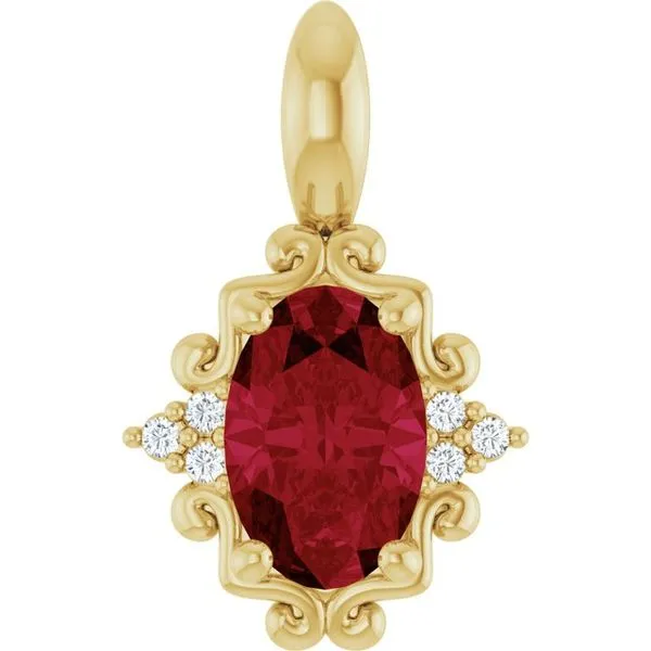 Accented Pendant Rick's Jewelers California, MD