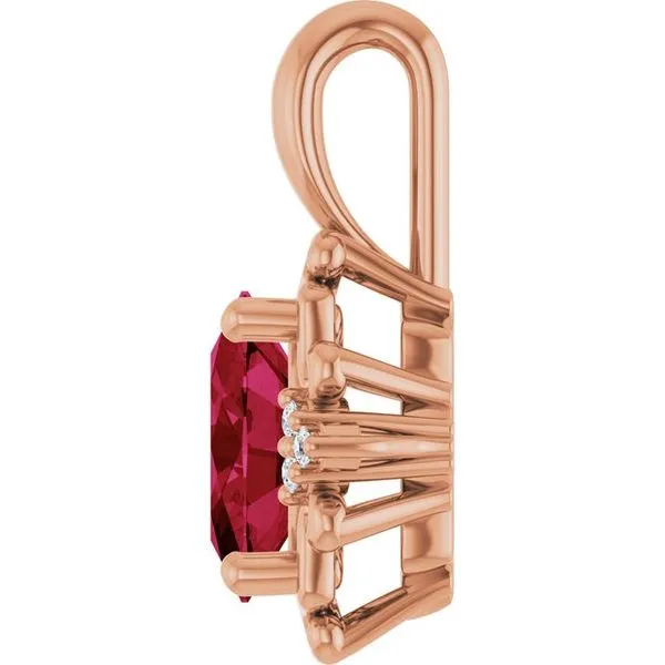 Accented Pendant Image 3 Cherry Street Jewelers Tulsa, OK