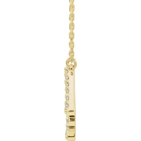 Accented Art Deco Necklace Image 2 Hopman Jewelers Elkhart, IN