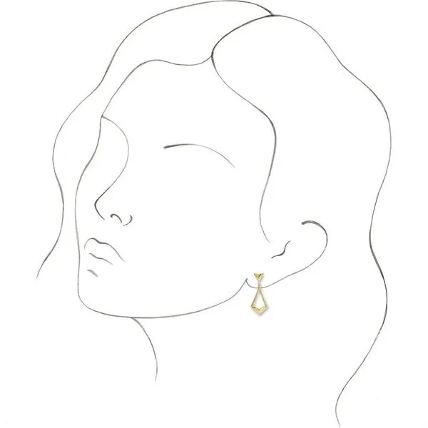 Geometric Earrings Image 3 Rasmussen Jewelers Spanish Fork, UT