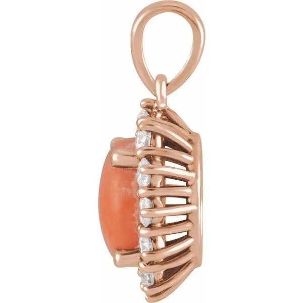 Halo-Style Pendant Image 2 Rasmussen Jewelers Spanish Fork, UT